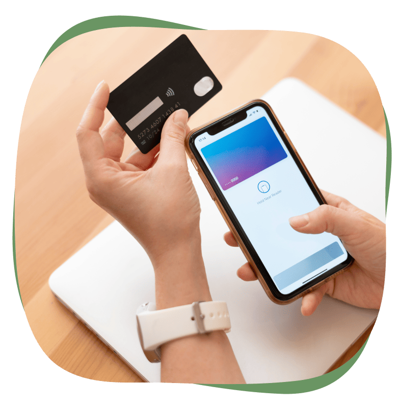 Image showing fee payment method.